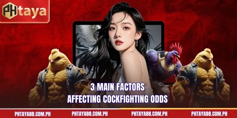  3 main factors affecting cockfighting odds