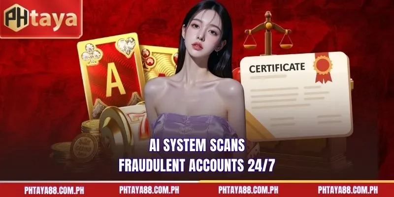  AI system scans fraudulent accounts 24/7