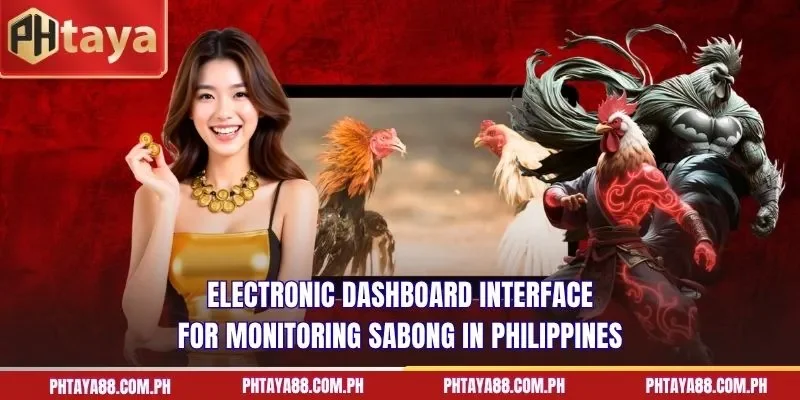 Electronic dashboard interface for monitoring sabong in Philippines