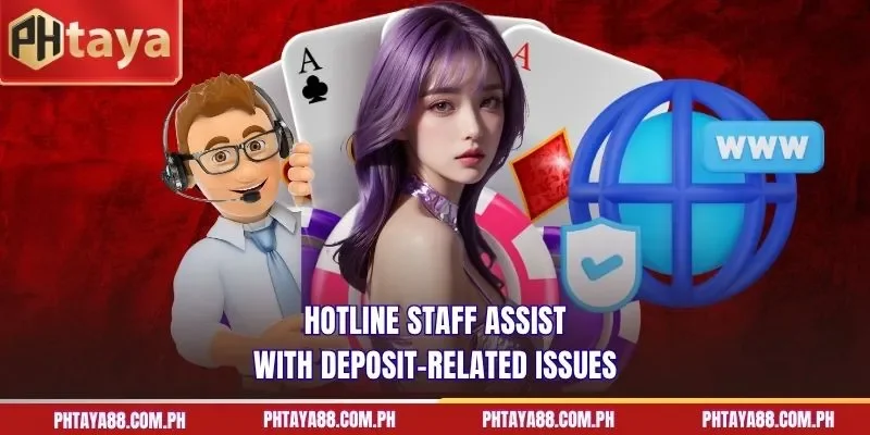  Hotline staff assist with deposit-related issues