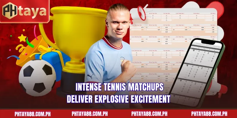  Intense tennis matchups deliver explosive excitement
