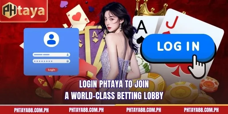 Login PHTAYA to join a world-class betting lobby