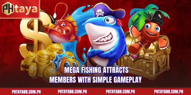 Mega Fishing attracts members with simple gameplay