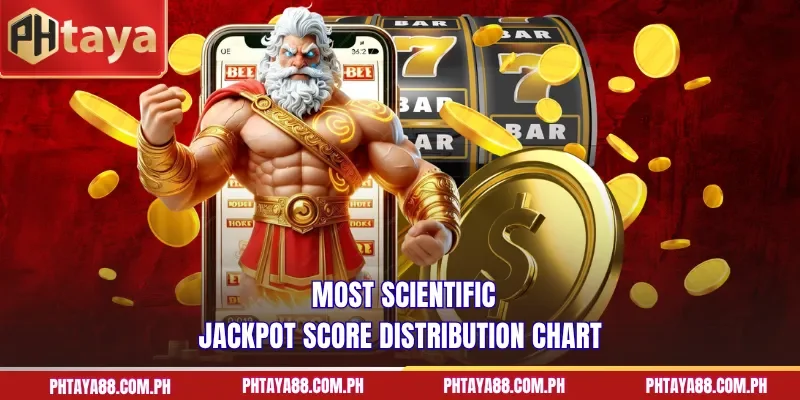 Most scientific jackpot score distribution chart