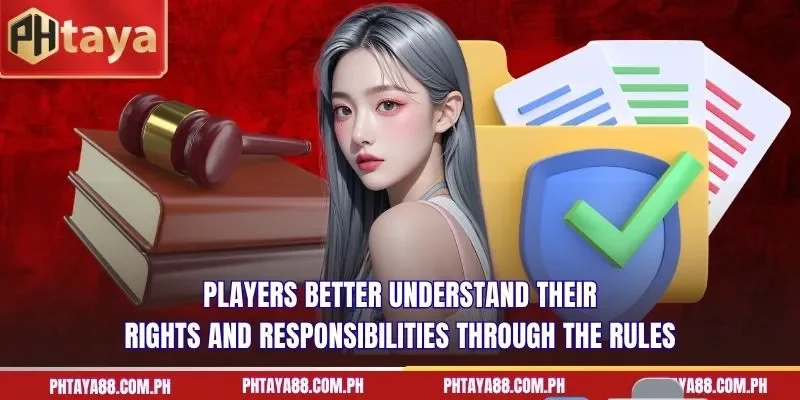 Players better understand their rights and responsibilities through the rules