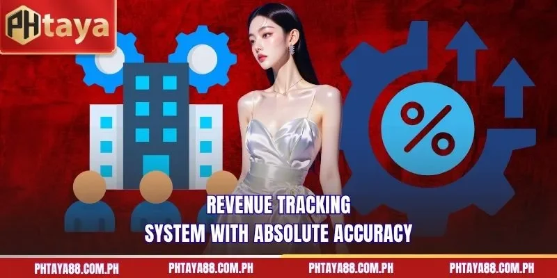 Revenue tracking system with absolute accuracy