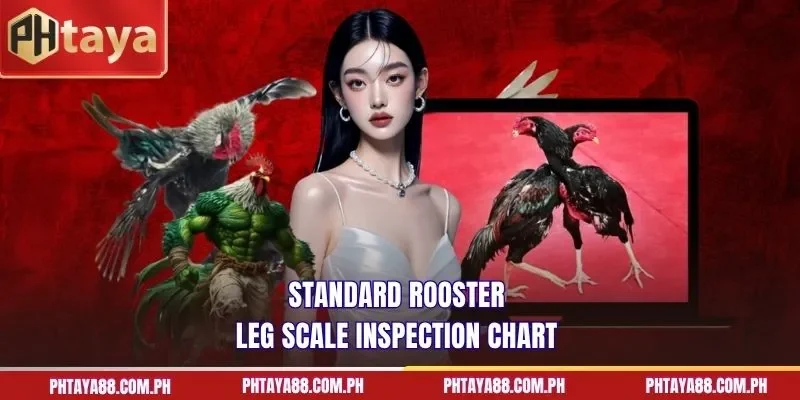 Standard rooster leg scale inspection chart