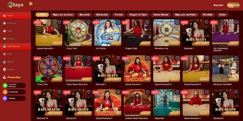 Live Casino Real-Time with glamorous philippines dealers
